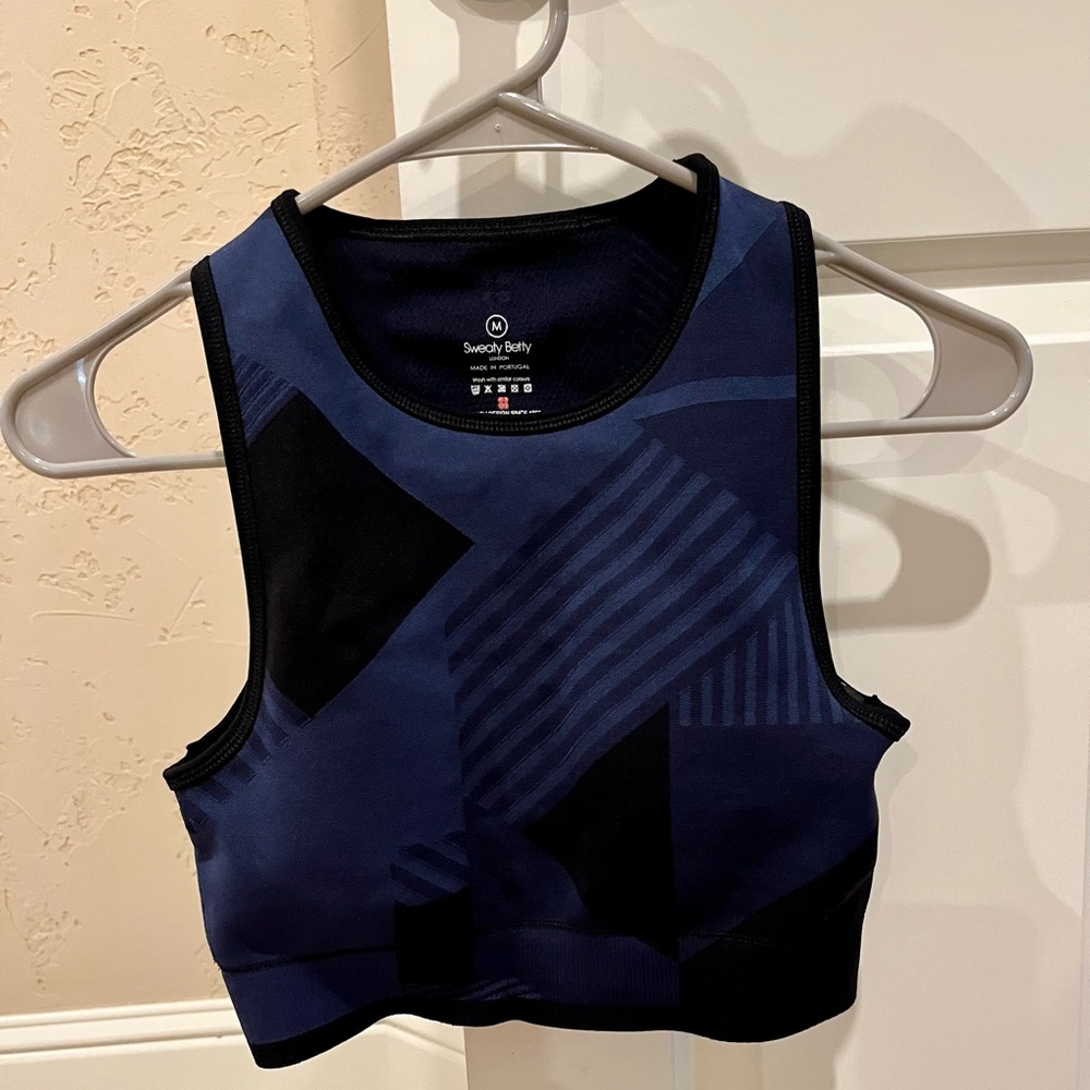 sweaty betty interval seamless long line sports bra